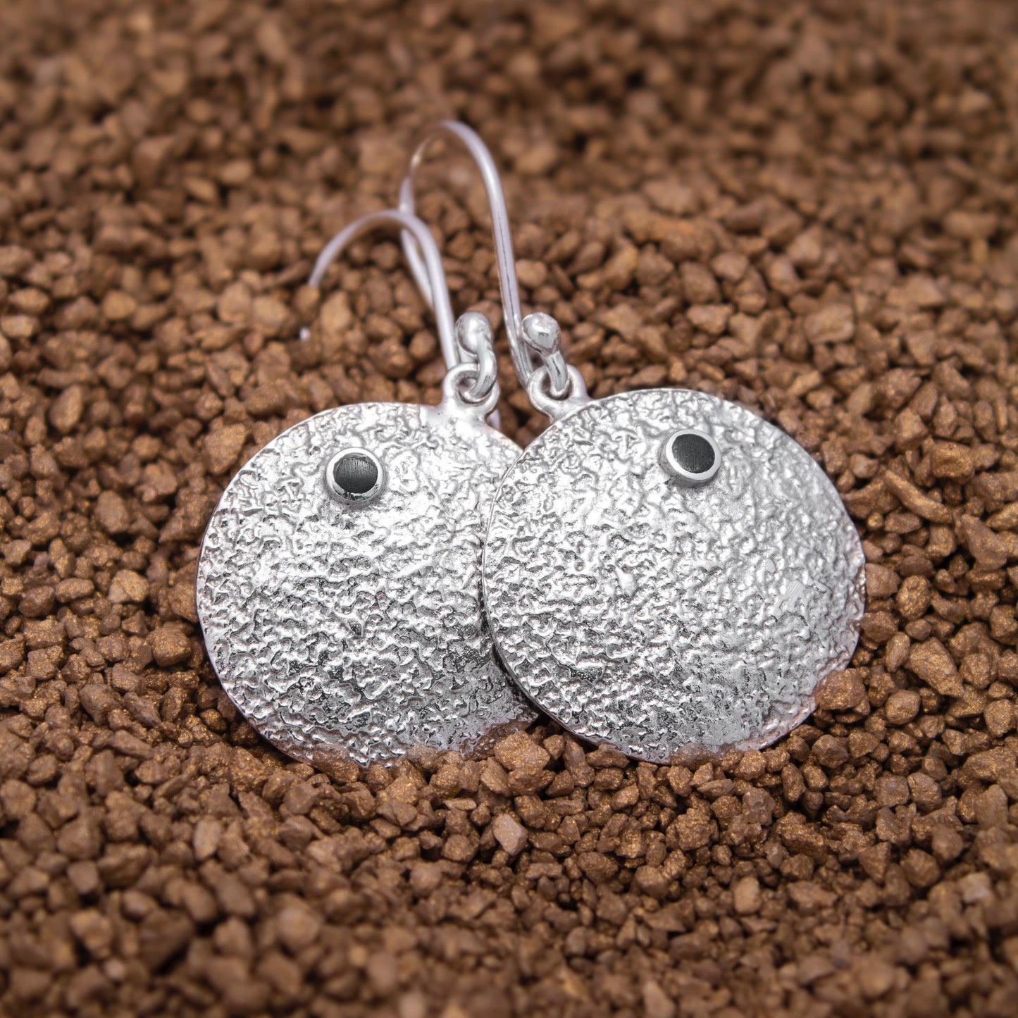 Tierra Viva Jewellery | Allpa Earrings in Peruvian 950 Silver