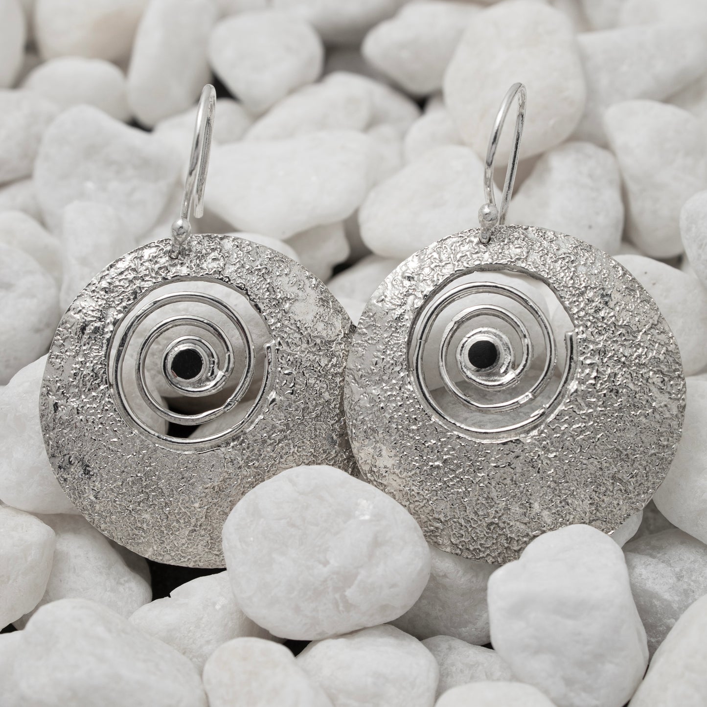 Tierra Viva Jewellery | Rumi Earrings in Peruvian 950 Silver