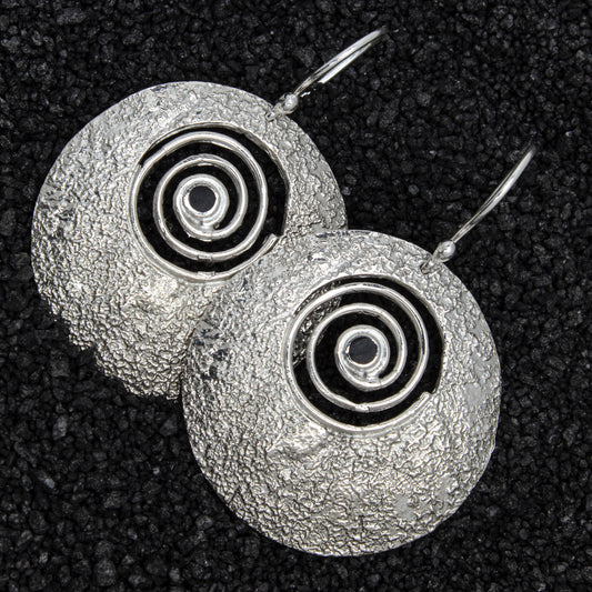 Tierra Viva Jewellery | Rumi Earrings in Peruvian 950 Silver